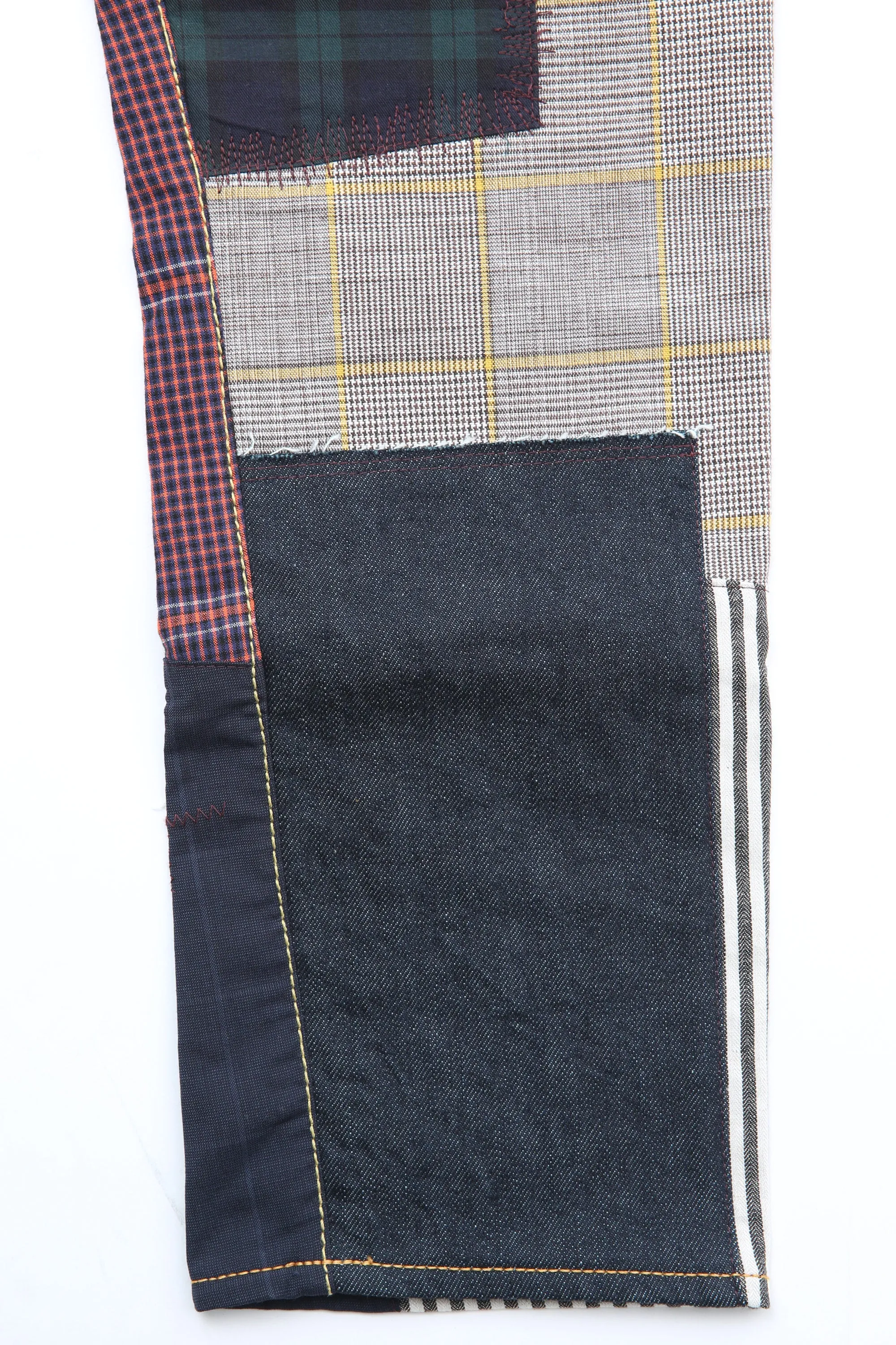 Junya Watanabe MAN Indigo Levi's Edition Patchwork Jeans - Indigo x Gray