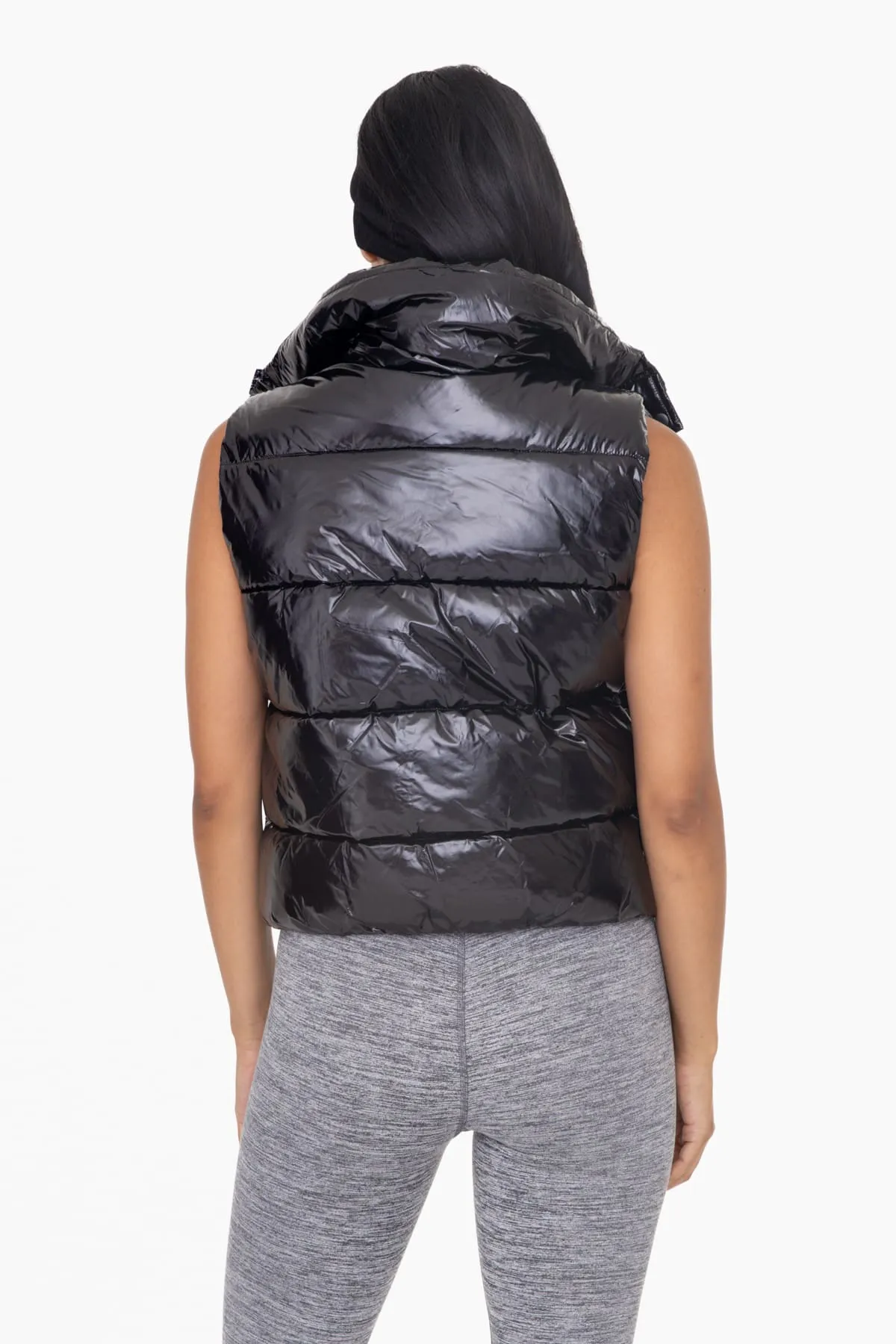 Keep Shining High Neck Vest