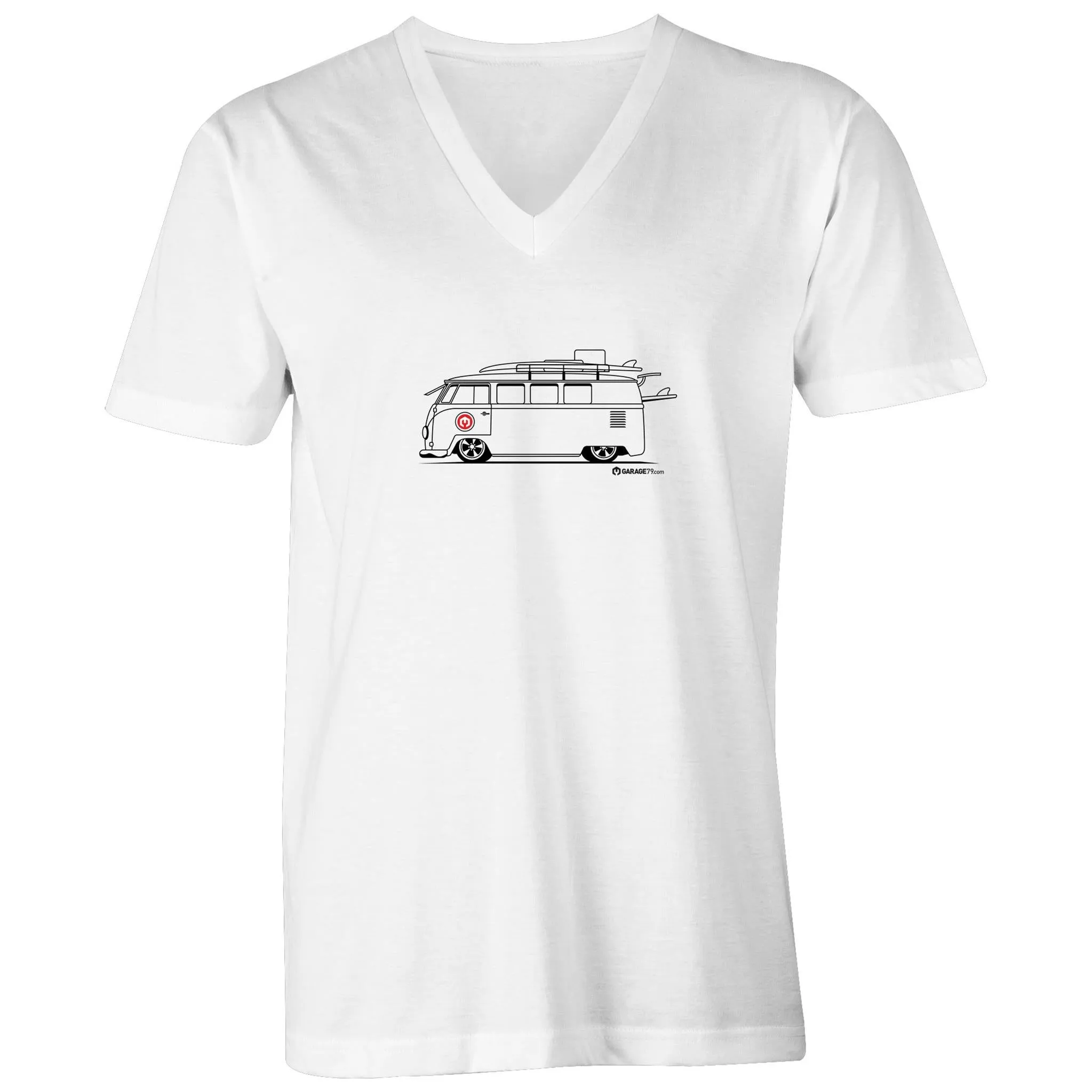 Kombi Side Mens V-Neck Tee