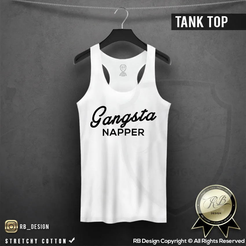 Ladies Gangsta Napper T-shirt  Nap Queen Tank Top WD231