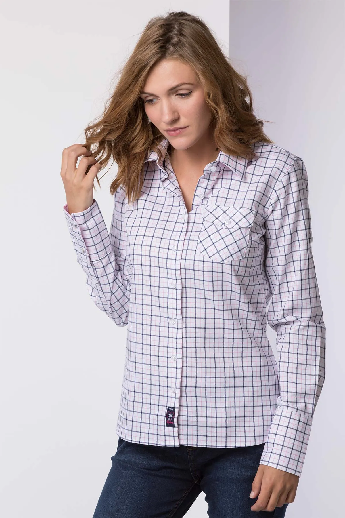 Ladies Hannah Country Check Shirt - Ellie