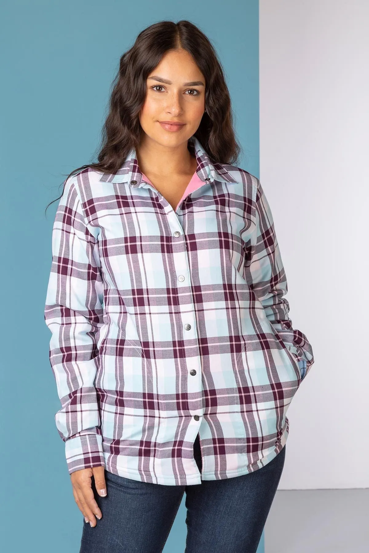 Ladies Hannah Fleece Lined Shirt