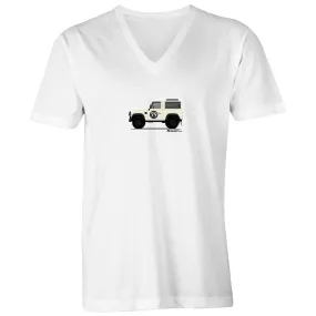 Land Rover Defender Mens V-Neck Tee