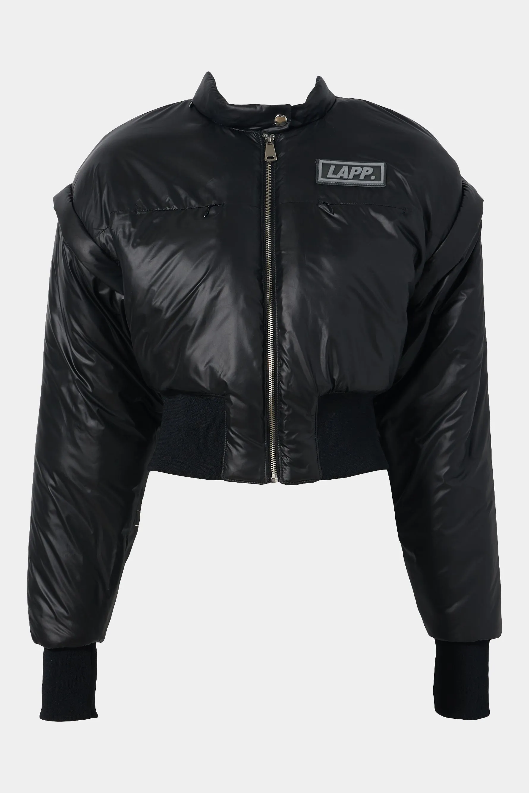 Premium Black LAPP Bomber Jacket