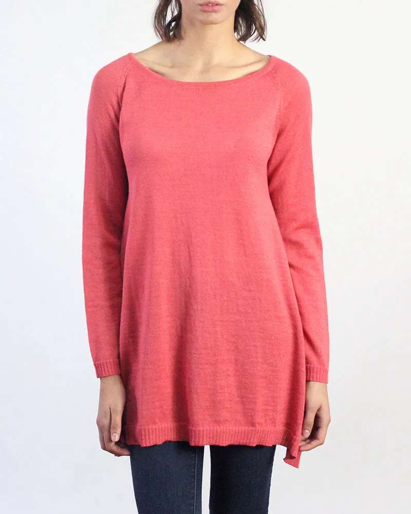 Lightweight Baby Alpaca Trapezoid Torelli Tunic