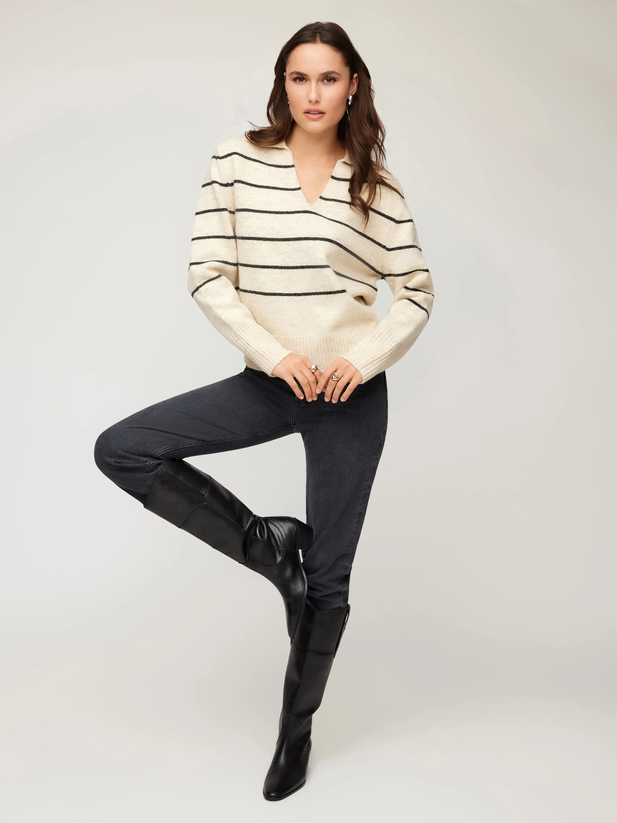 Lisa Stripe Sweater