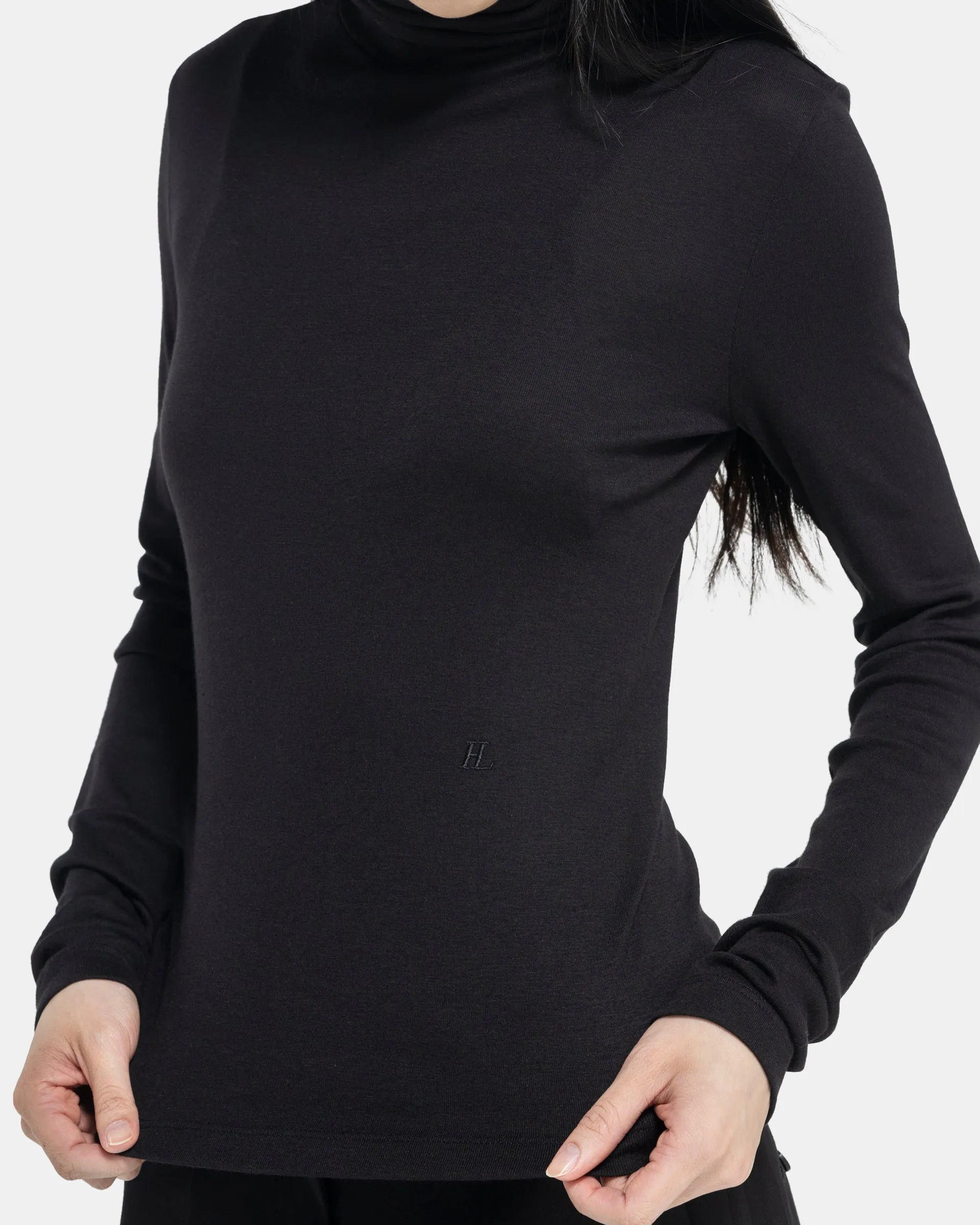 Longsleeve Turtleneck in Black