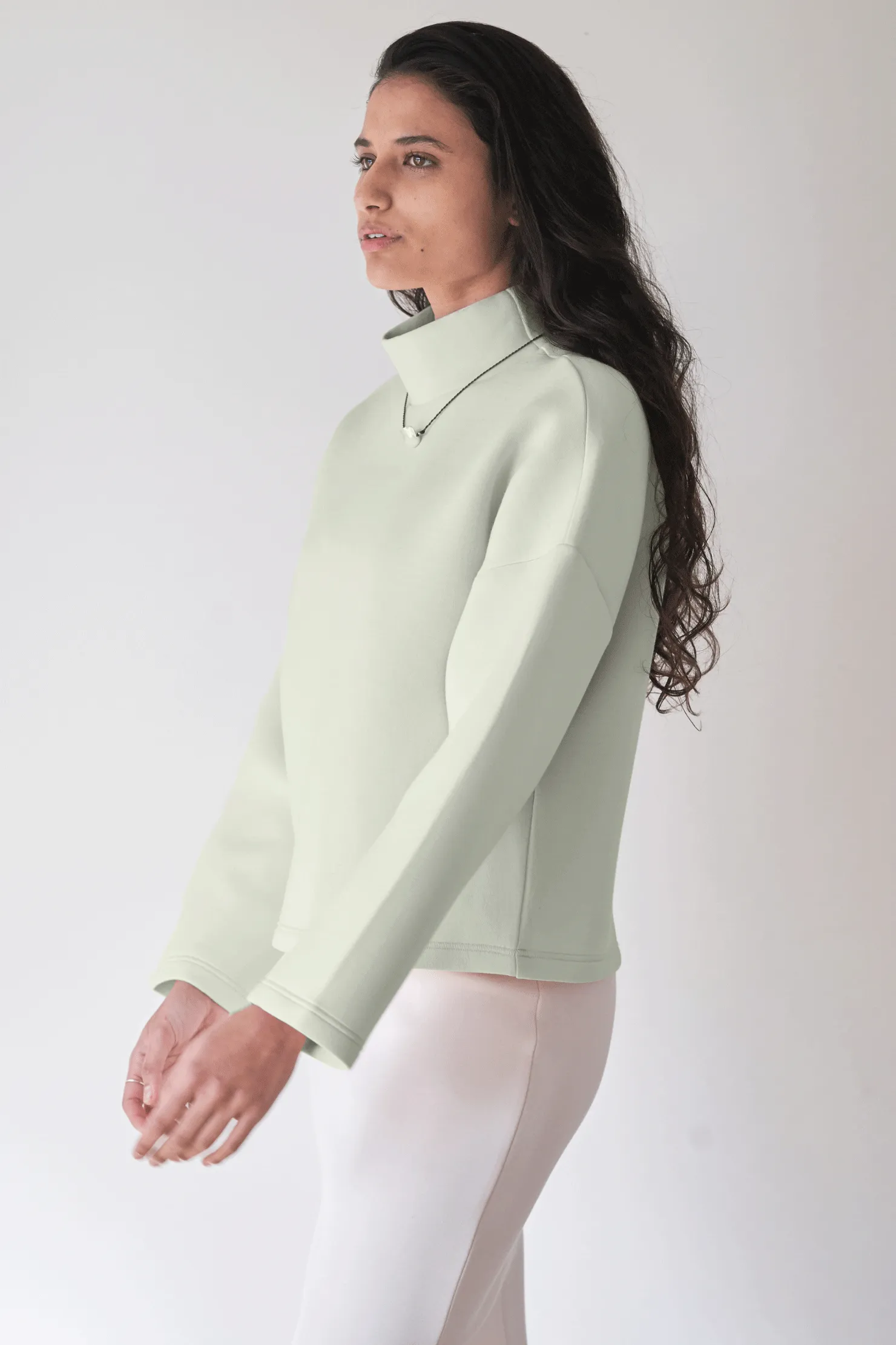 Maya Turtleneck - Matcha