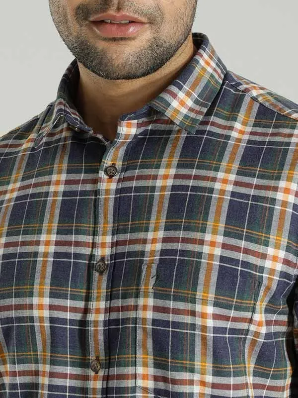 Men Checked Full Sleeve Cotton Shirt