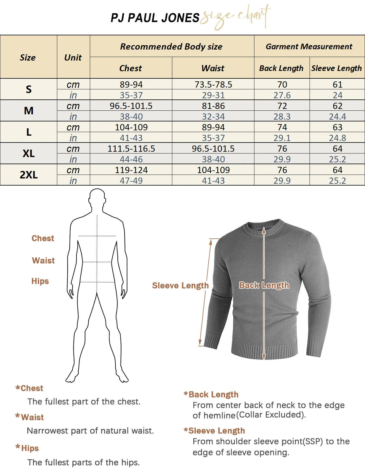 Men Textured Sweater Long Sleeve Crew Neck Ribbed Cuff Pullover