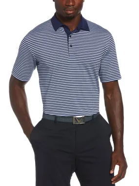 Mens 3-Color Stripe Polo