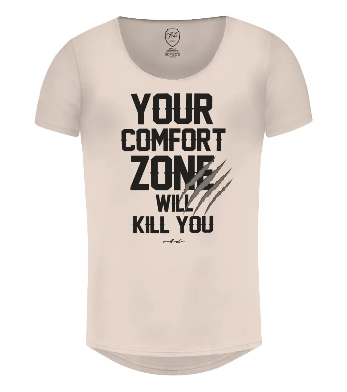 Men's T-shirt "Your Comfort Zone Will Kill You" MD979