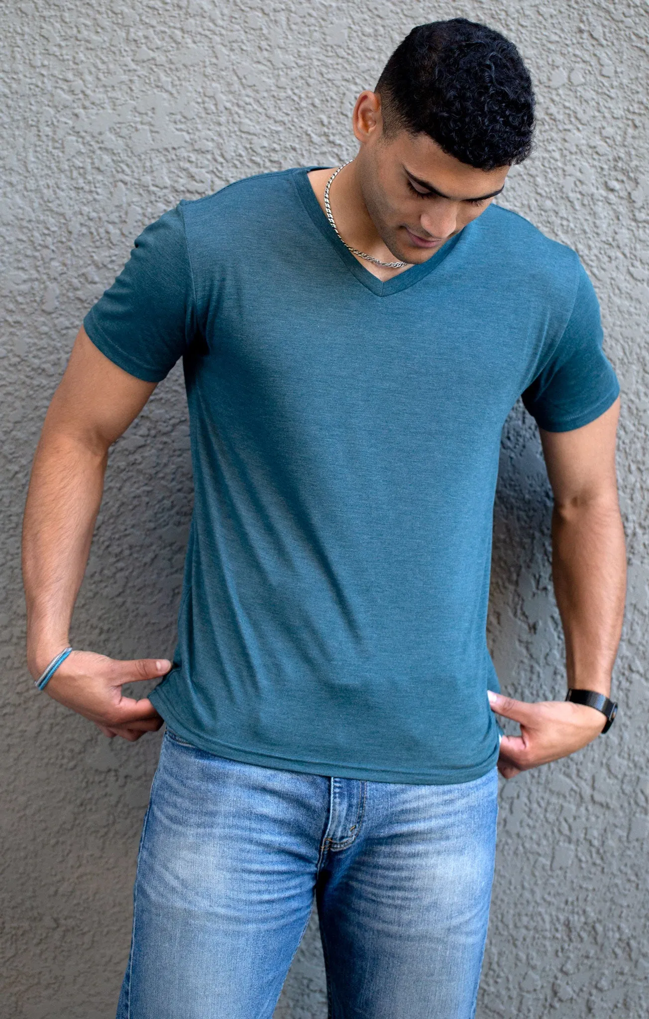 Men's V-Neck Tee