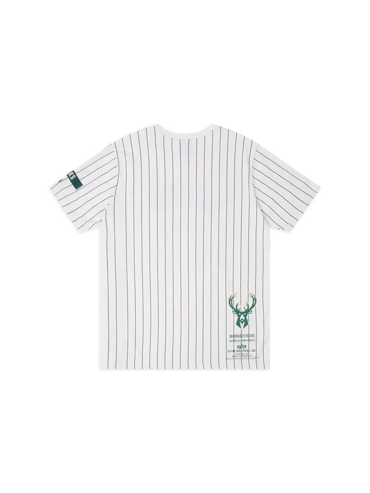 MILWAUKEE BUCKS X ALPHA X NEW ERA TEE