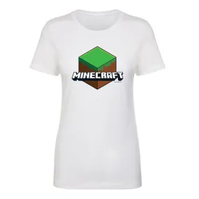 Minecraft Jolly Mobs Logo Women's Short Sleeve T-Shirt