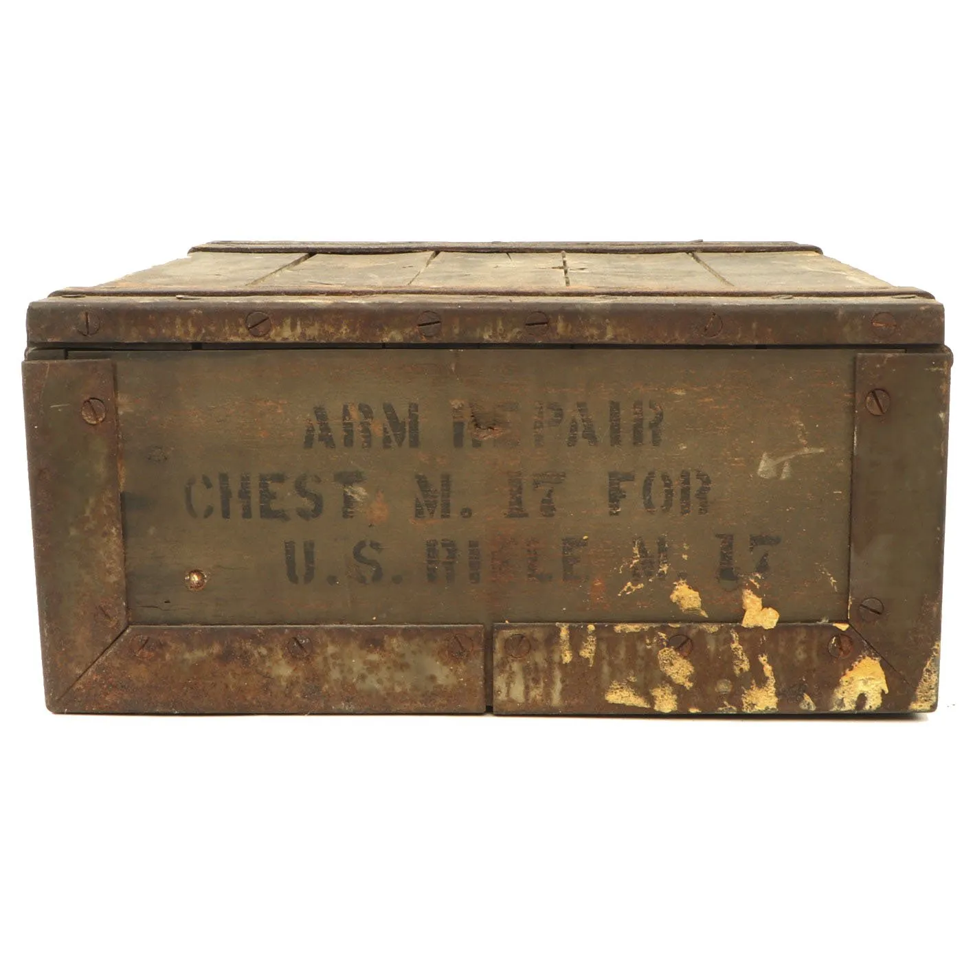 Original U.S. WWI American Enfield M1917 Rifle Armorer's Tool Chest