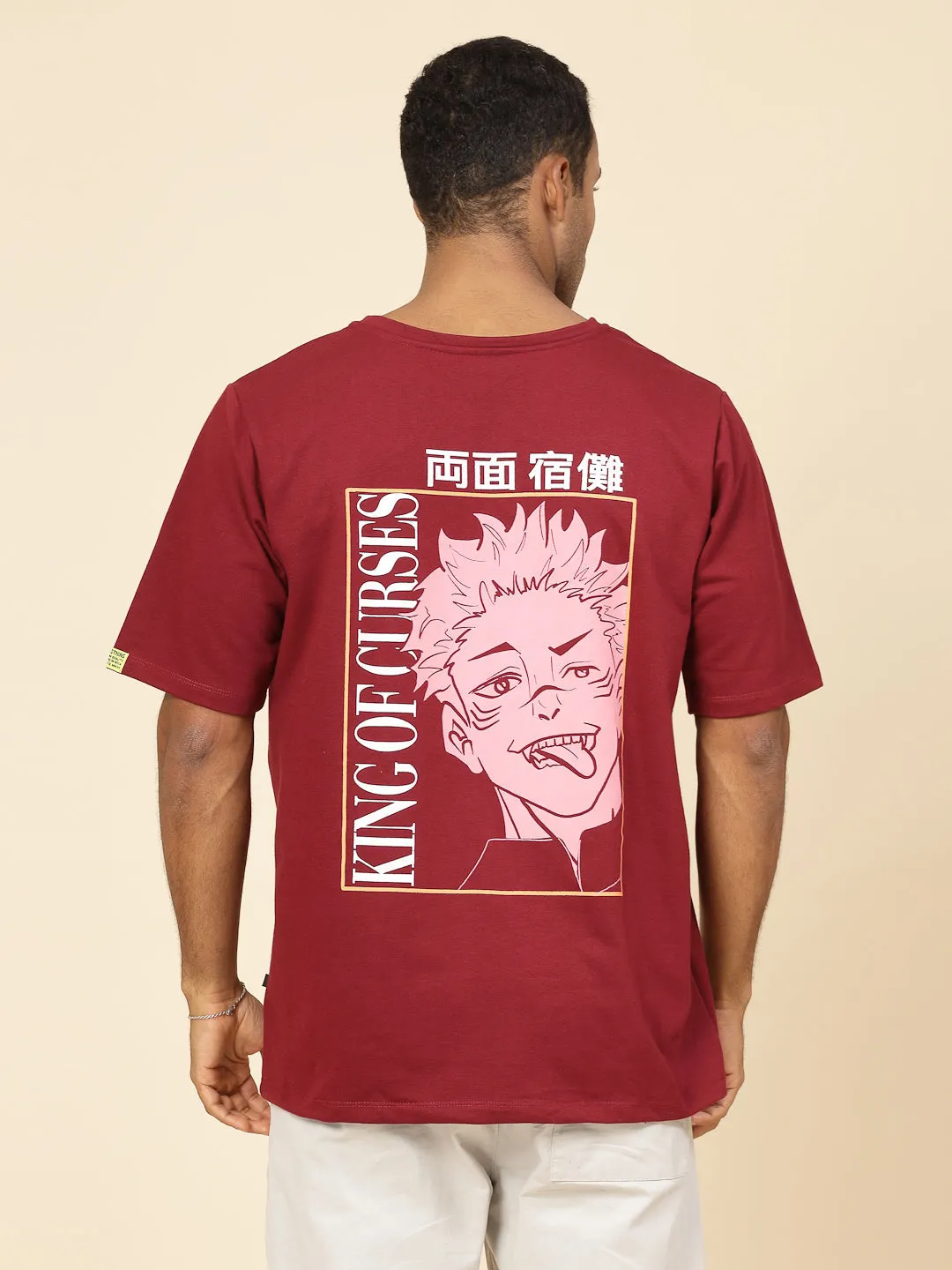 Oversized Curse King Anime T-shirt