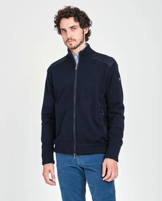 Paul & Shark - Cardigan zip de laine Yachting