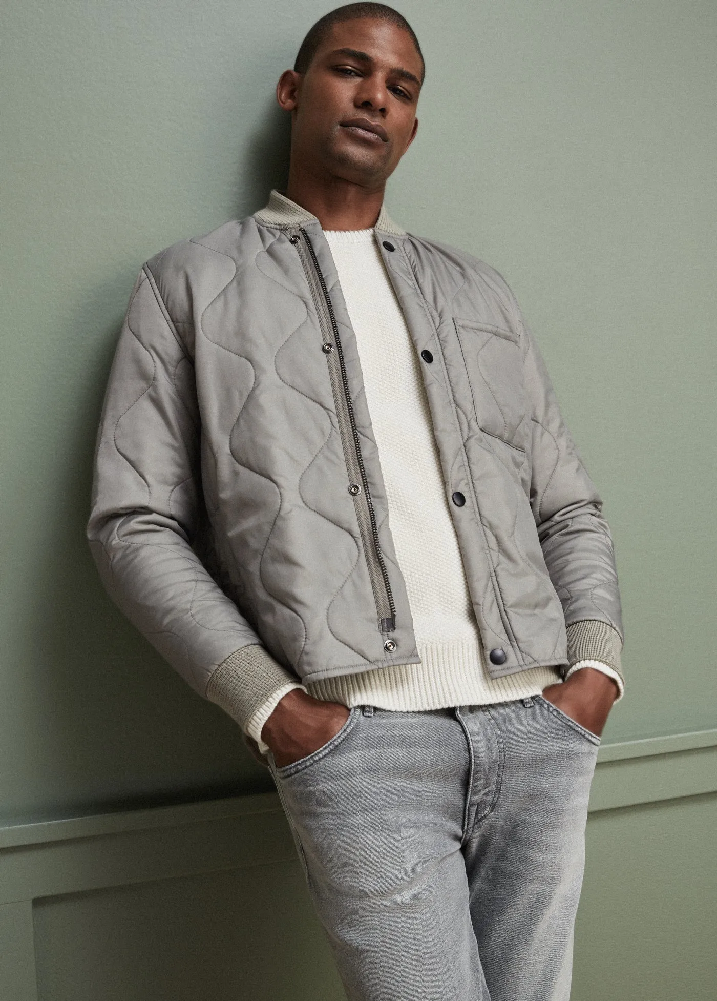 RORY QUILTED BOMBER