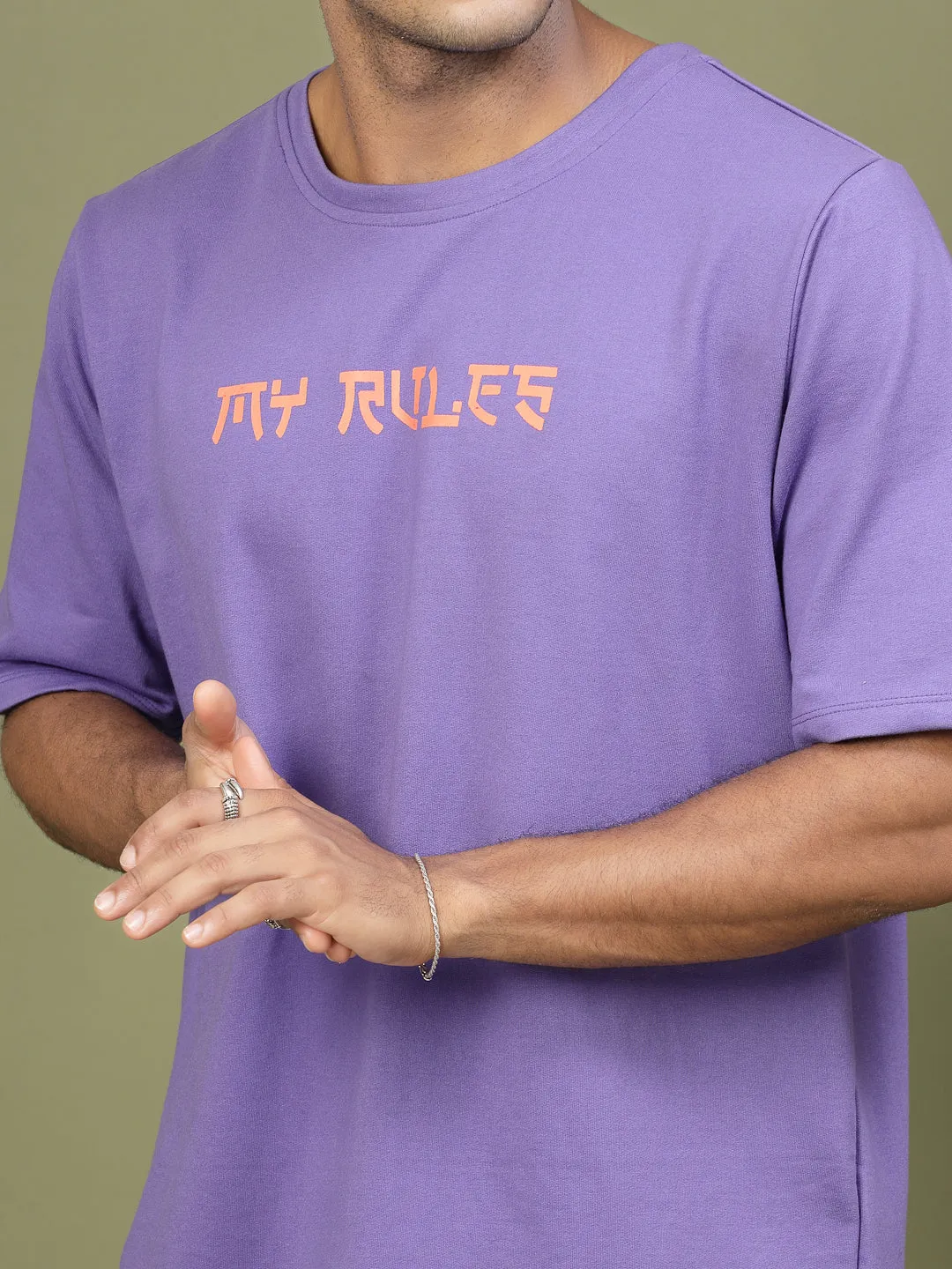 Rule the Music Anime Oversized T-shirt