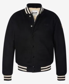 SCHOTT DUSE BLOUSON TEDDY BLACK