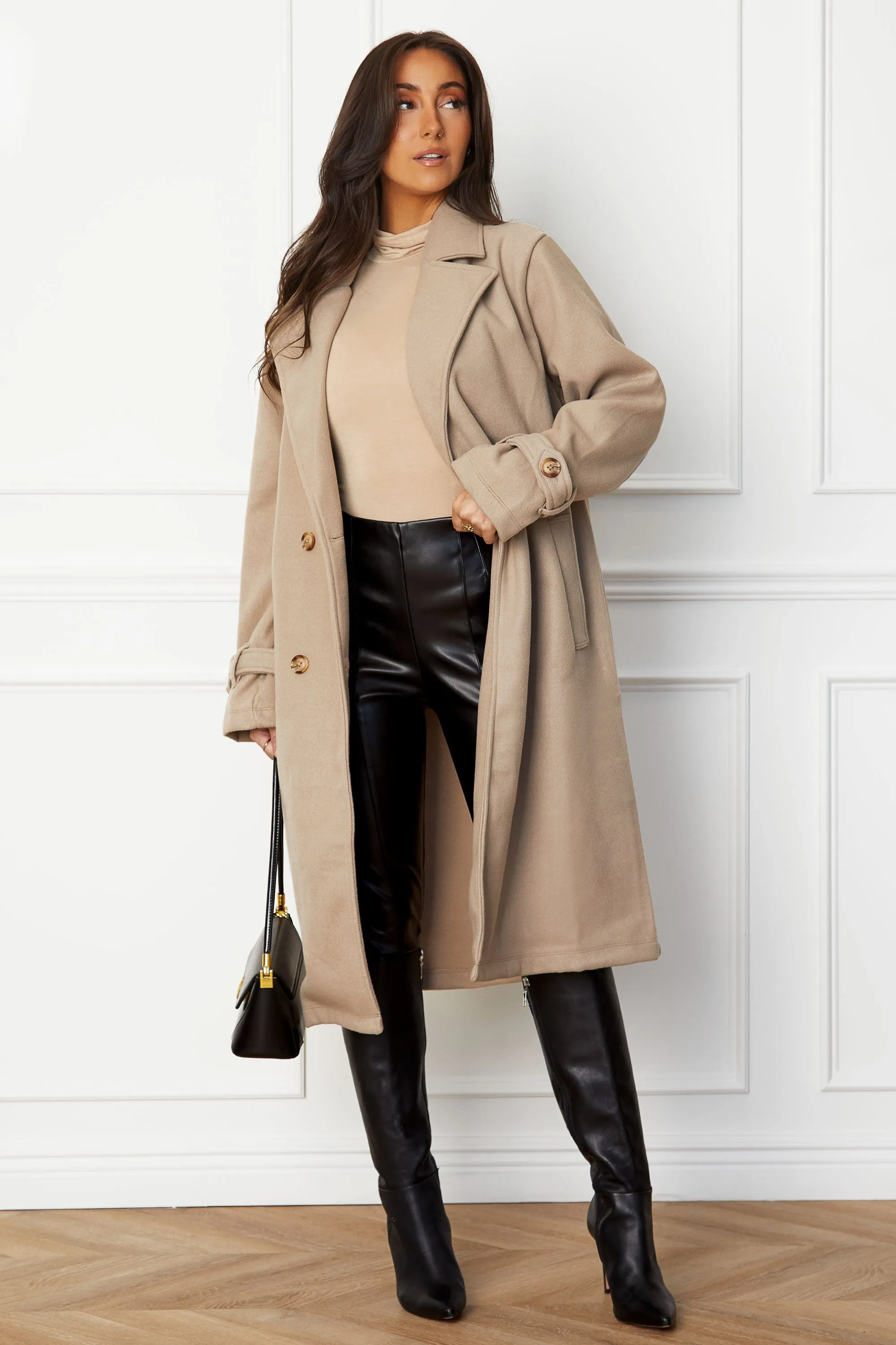 Shonda Oatmeal Coat