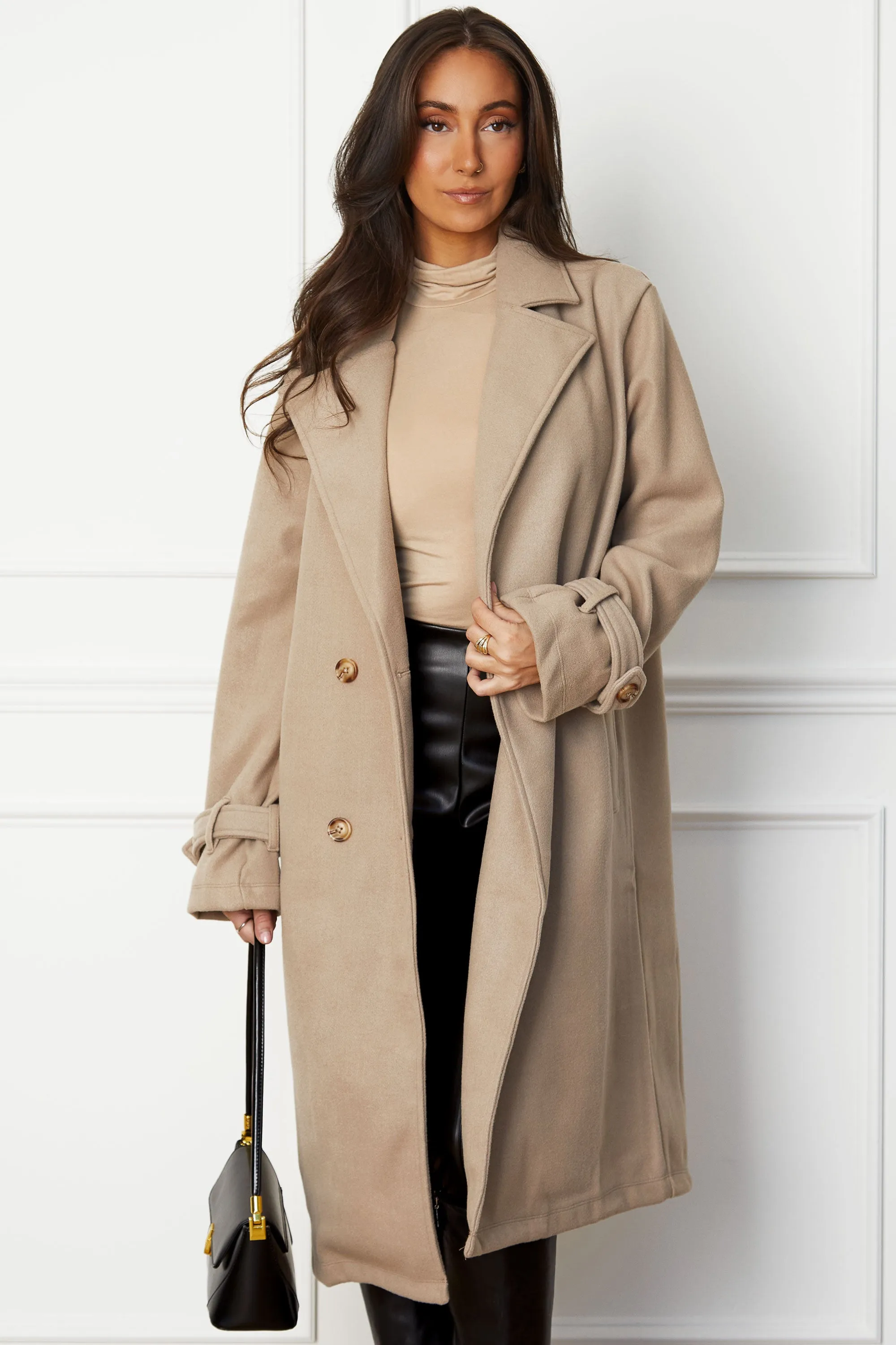 Shonda Oatmeal Coat