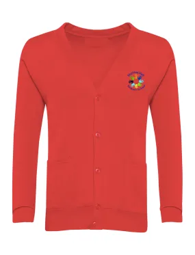 Shotton Hall Primary School Red Cardigan