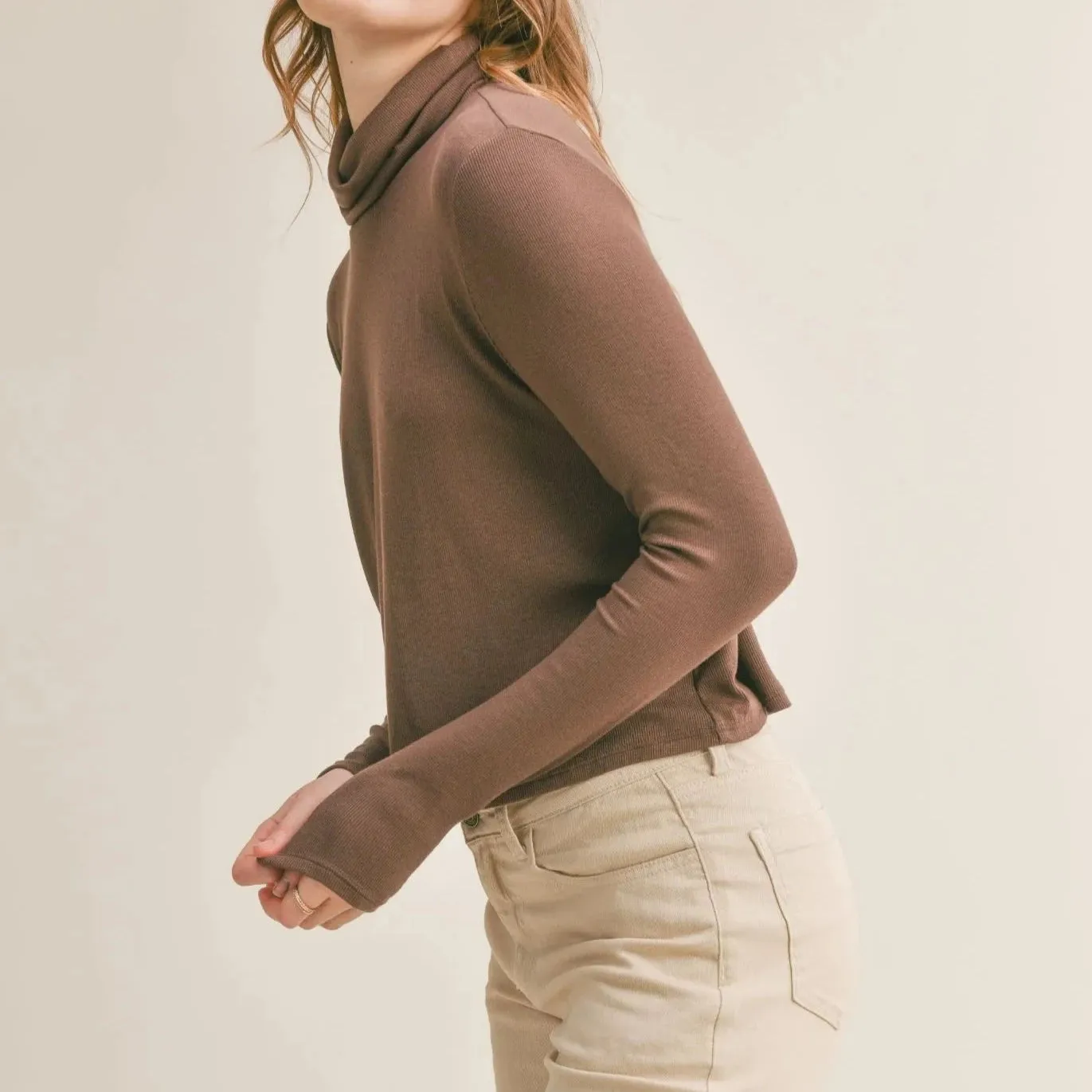 S'Mores Turtleneck (Brown)