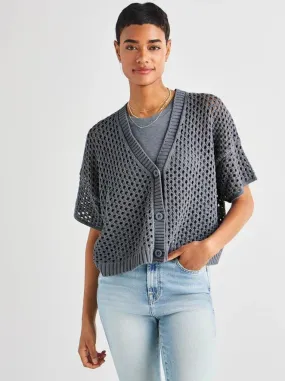 Splendid Nova Pointelle Cardi