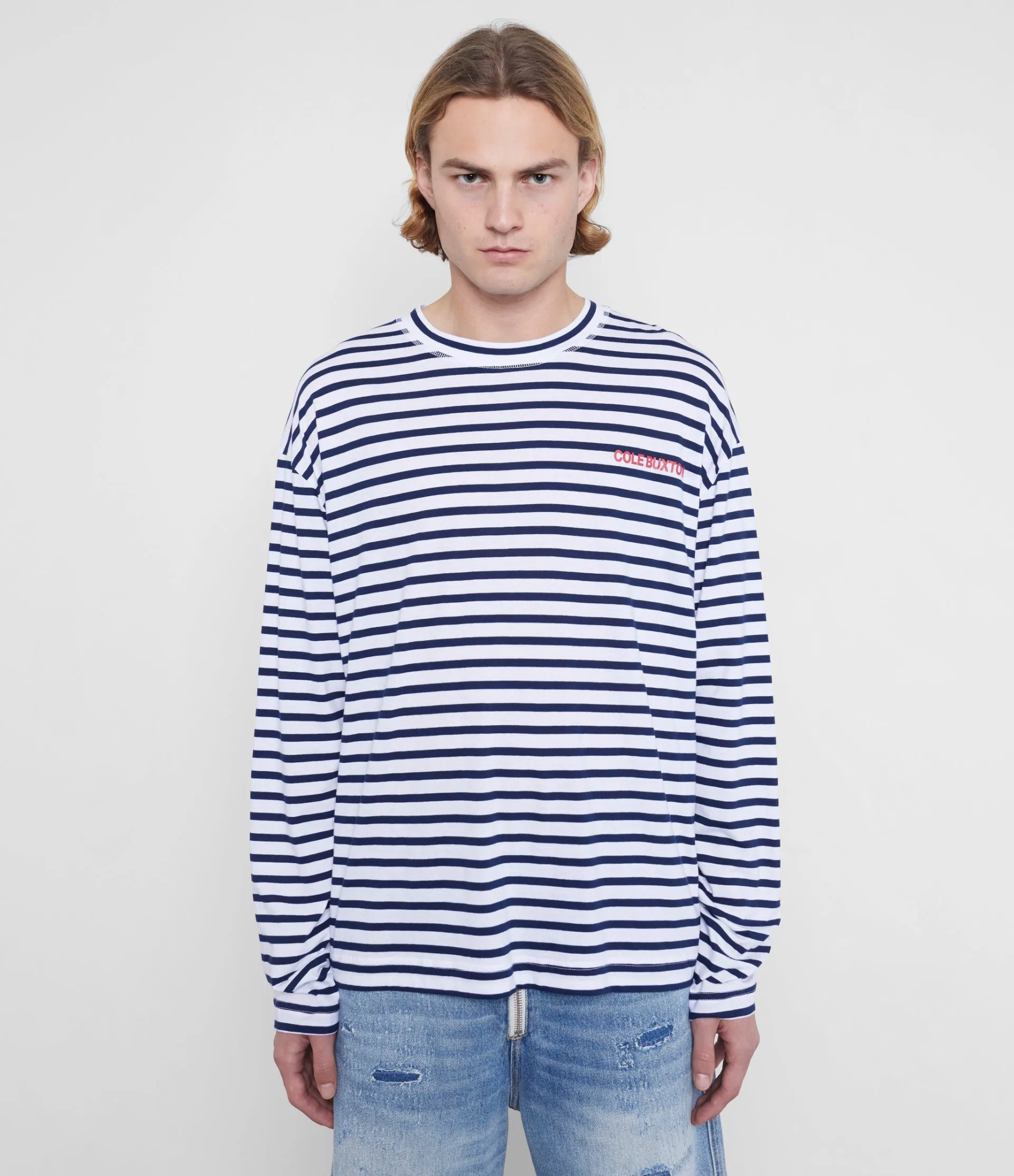 SPORTSWEAR LONG SLEEVE STRIPED T-SHIRT