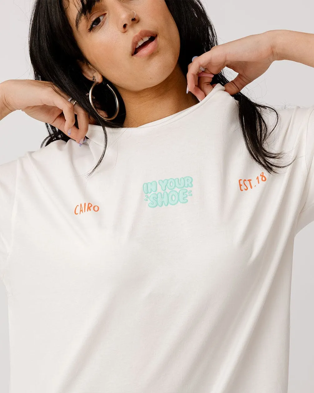 Stay Highdrated Printed Oversized Tee