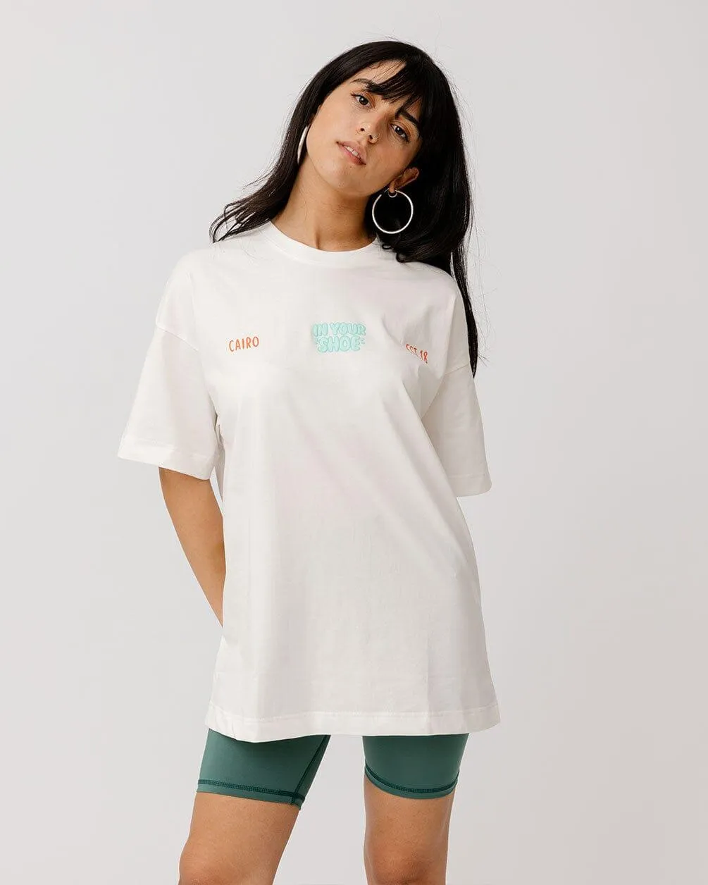 Stay Highdrated Printed Oversized Tee