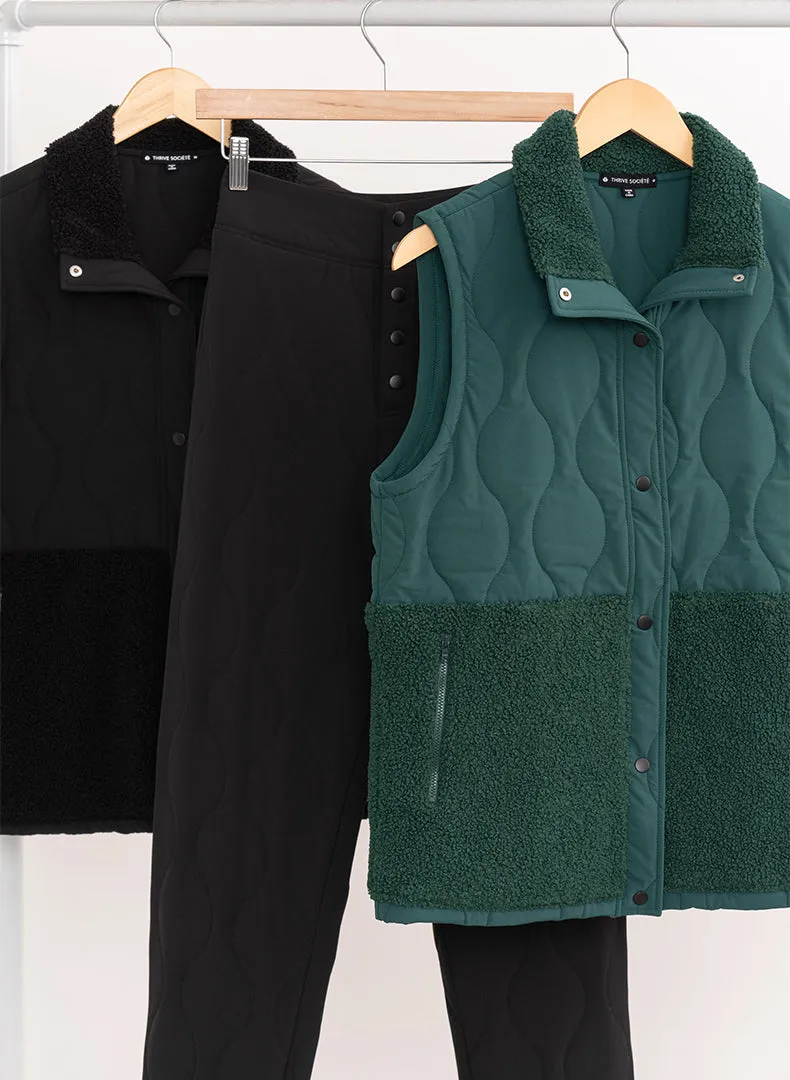 Teddy Quilted Vest