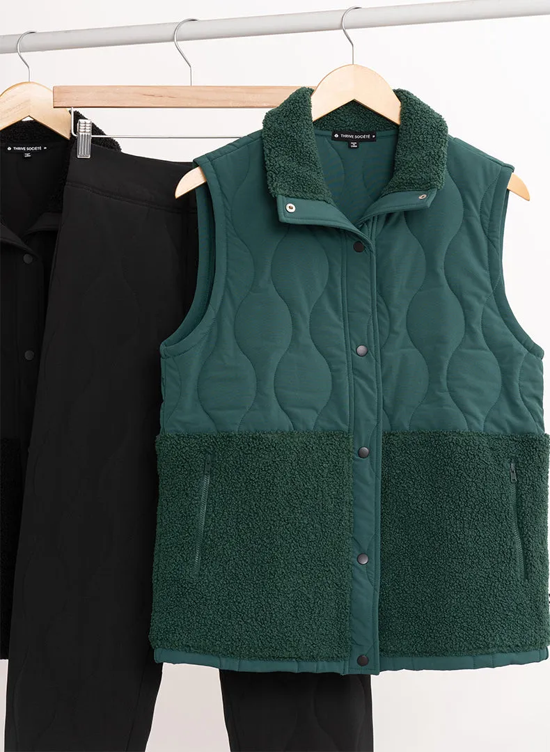 Teddy Quilted Vest