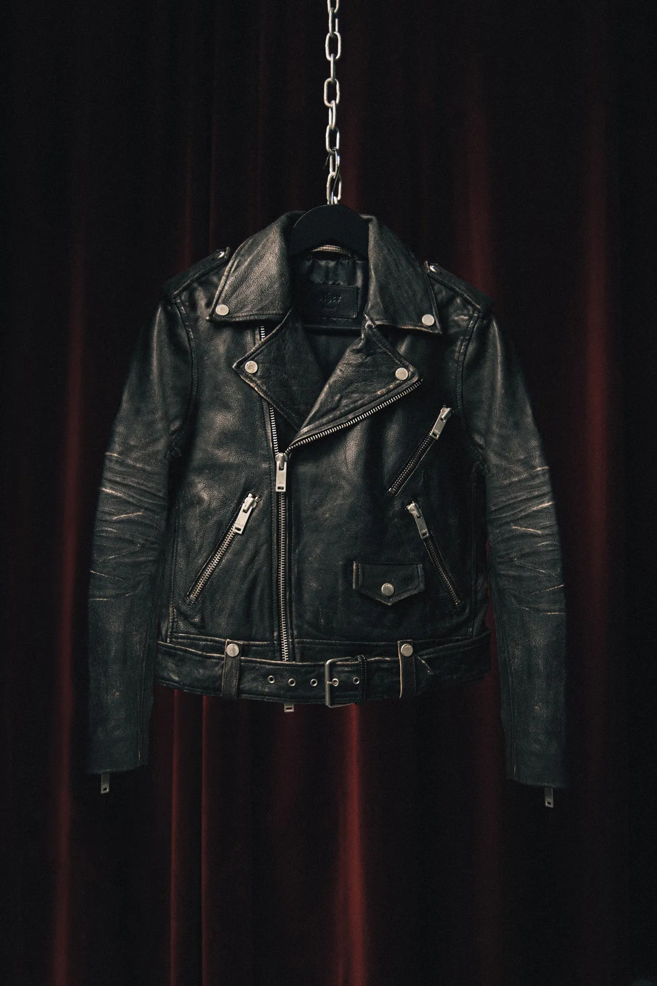 The Davey Biker Jacket | Roadworn Vintage black