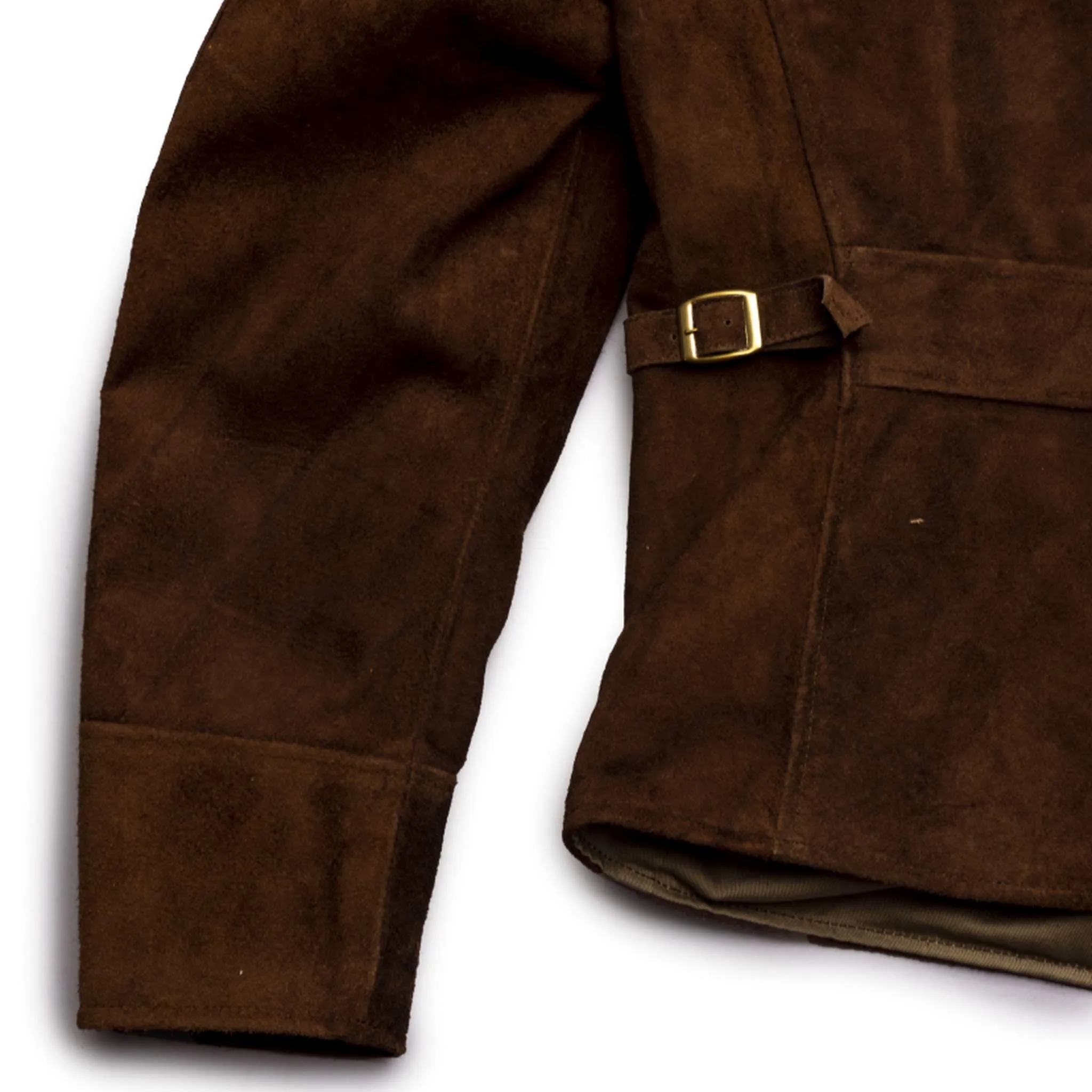 The Victoria - Dark Brown Shinki Horsehide Suede