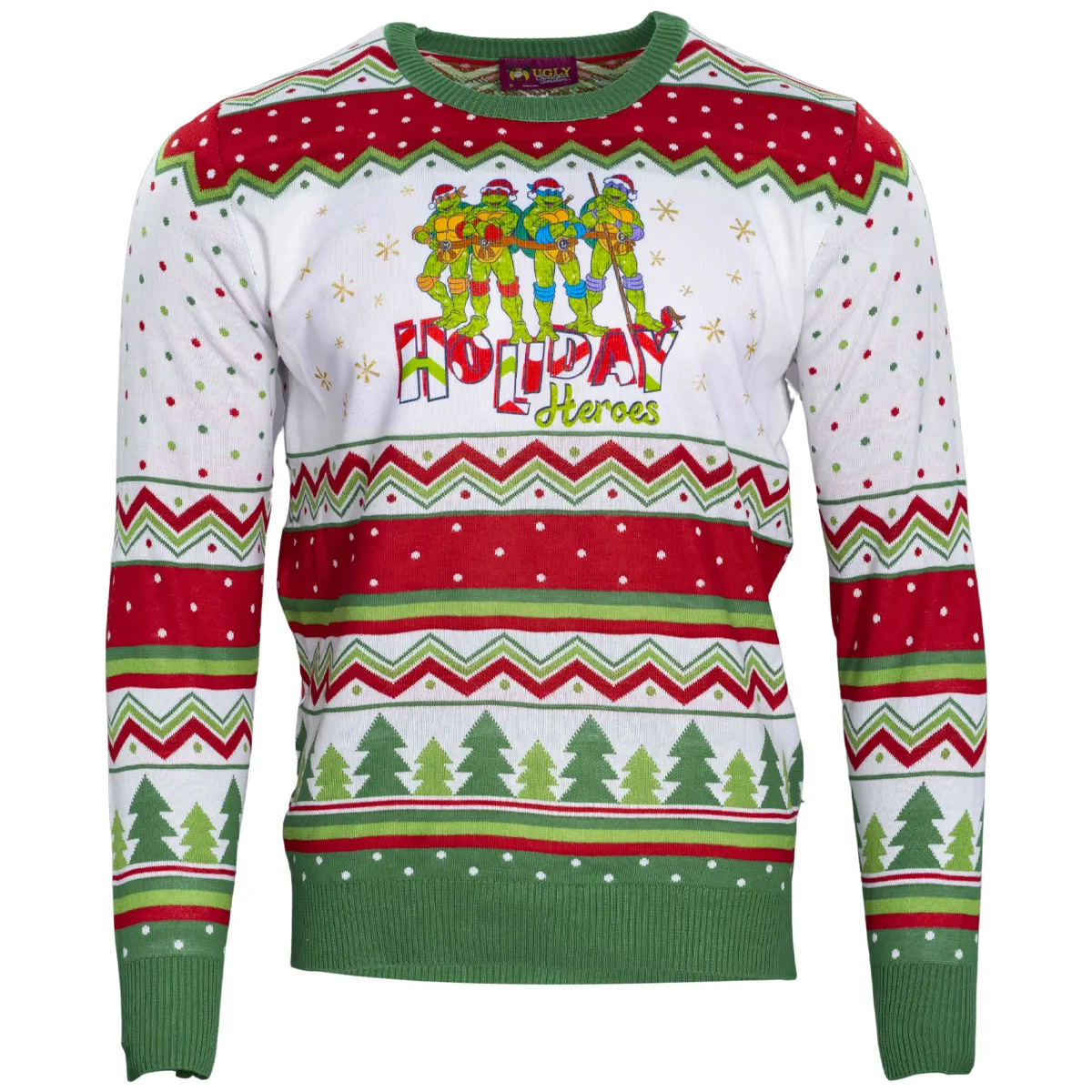 TMNT "Holiday Heroes" Ugly Christmas Sweater