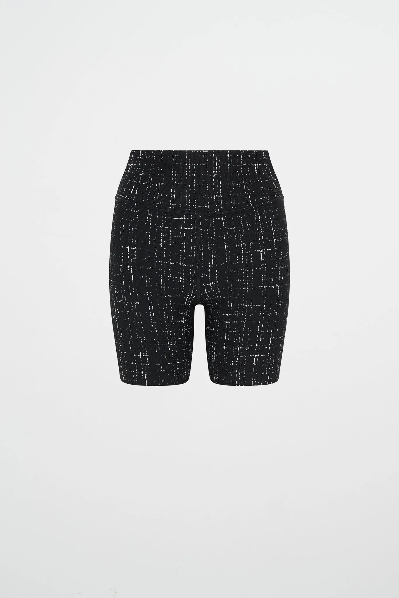 Tonal Tweed Mid Length Bike Short 601