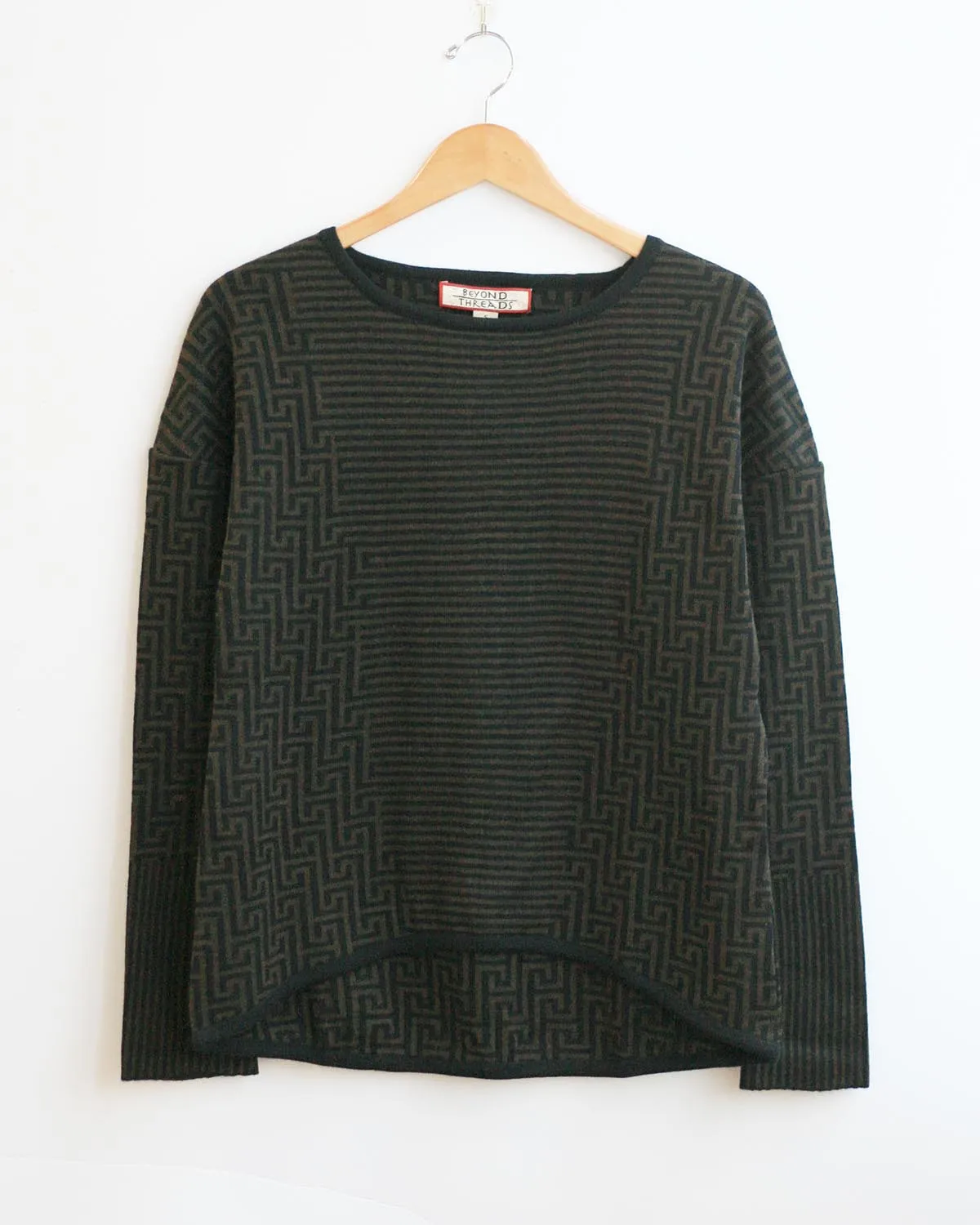 Tukano Jacquard Baby Alpaca Patch Pullover