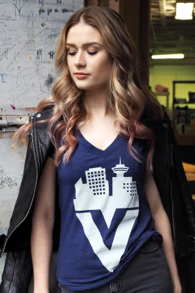 Vancity V-neck T-shirt (Womens)