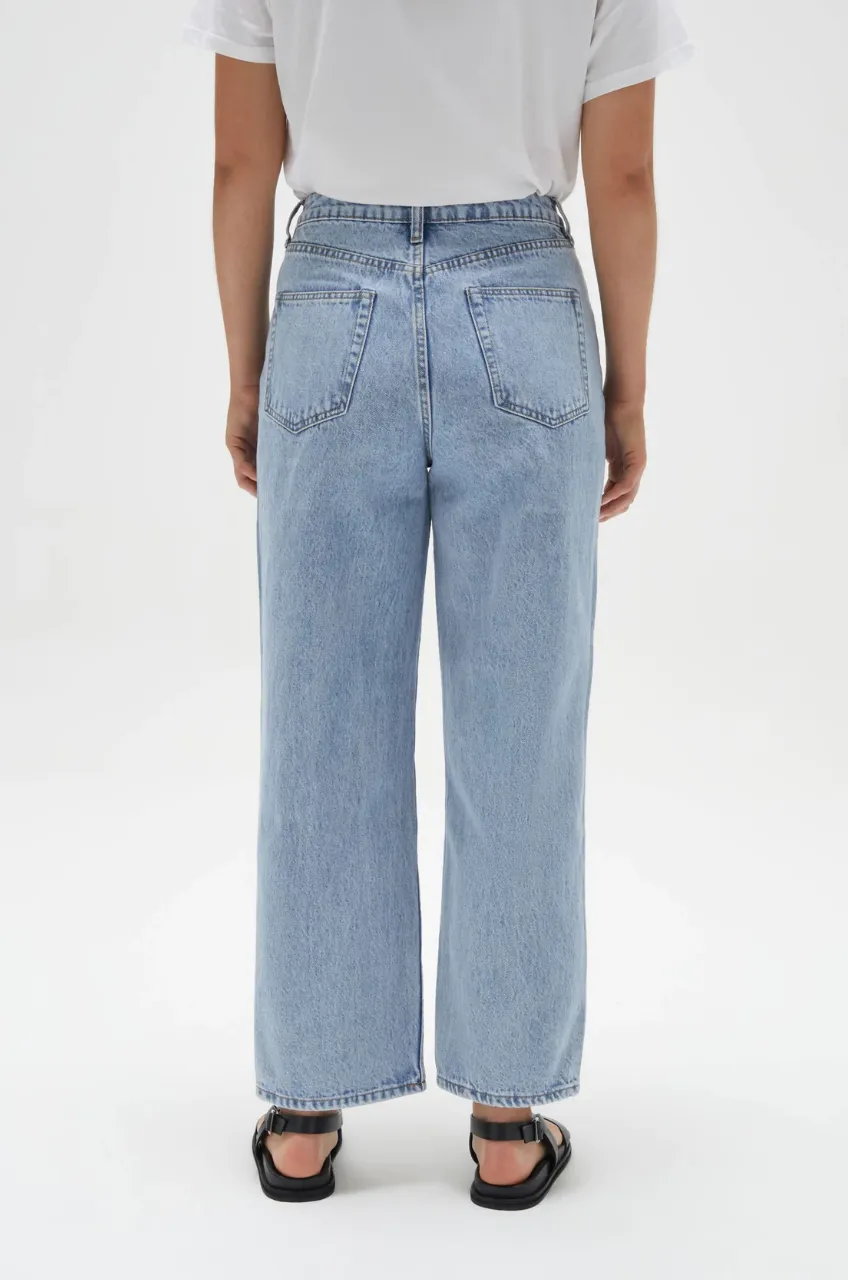 Vintage Straight Jean - Light Stone