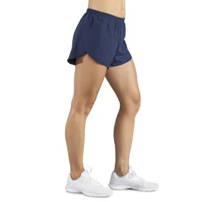 Women's 1" Elite Split Running Shorts- Navy