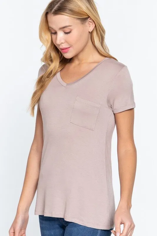 Women's V-Neck T-Shirts - Bella Chic